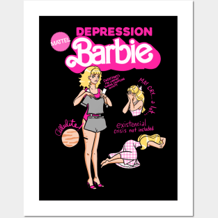 Depression Doll; Existential Crisis not INCLUDED Posters and Art